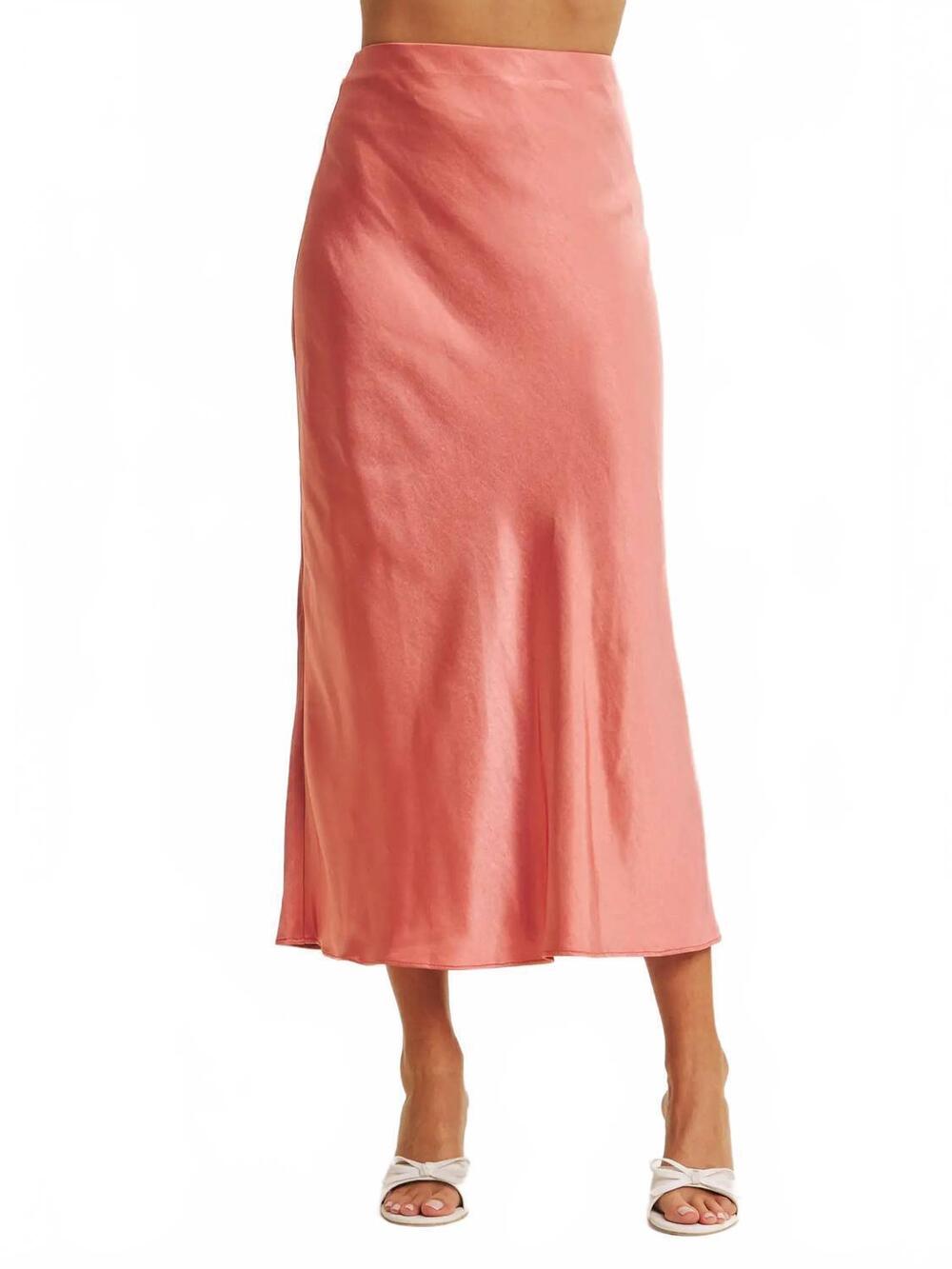 NEW IN FEBRUARY spiced apple maxi skirt in pink
